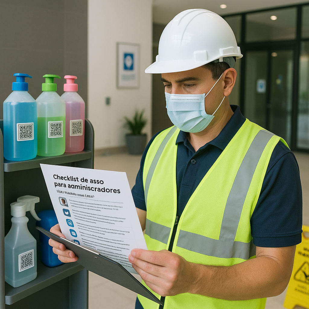 Checklist de aseo para administradores